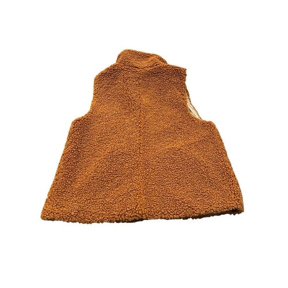 Brown/Orange J. Crew Polyester Vest - Picture 5 of 8